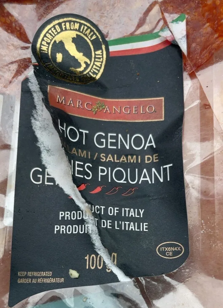 Hot Genoa Salami