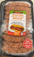 Honey garlic sausage