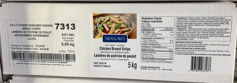 Chicken Breast Strips