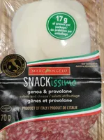 Snackissimo Genoa and provolone
