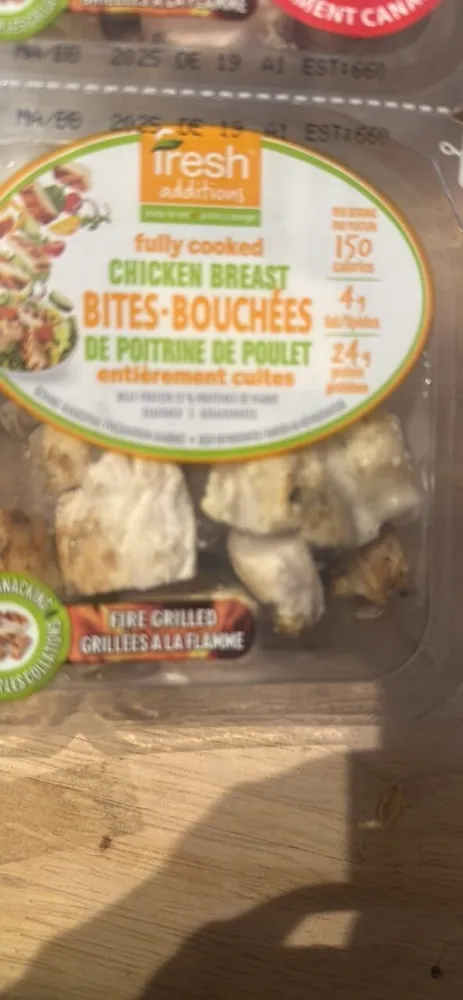 Bouché de poitrine poulet