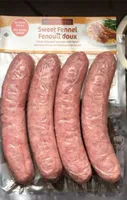 Saucisse de porc a l’italienne avec fenouil