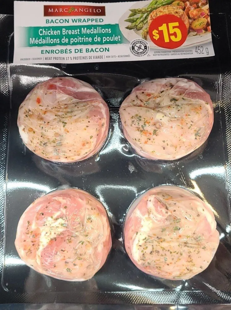 Chicken breast medallions