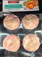 Chicken breast medallions