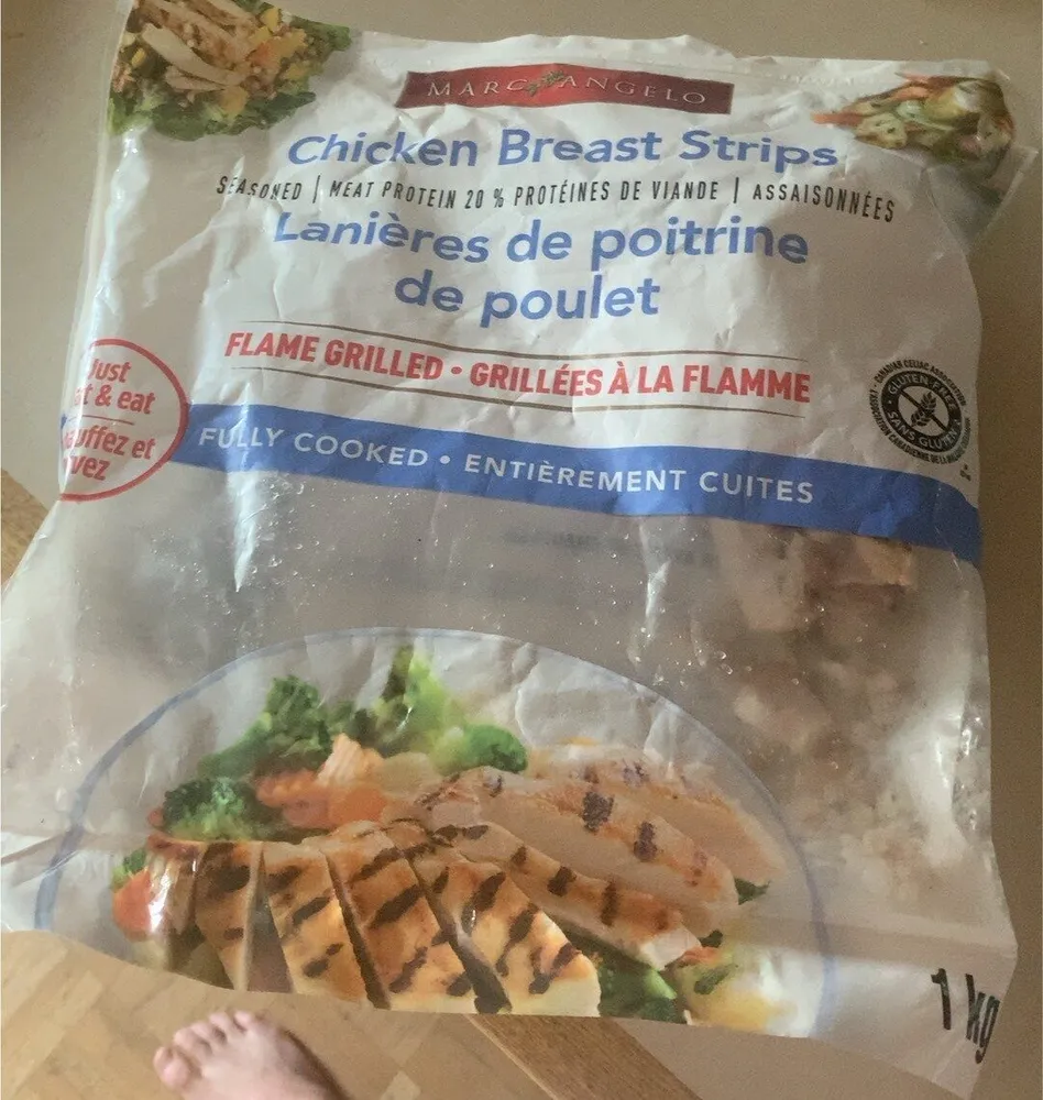 Chicken breast strips