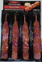 Souvlaki - brochettes de surlonge de porc