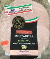 Mortadella with/avec pistachio
