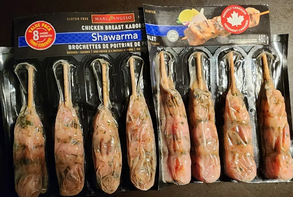 Shawarma Chicken Breast Kabobs