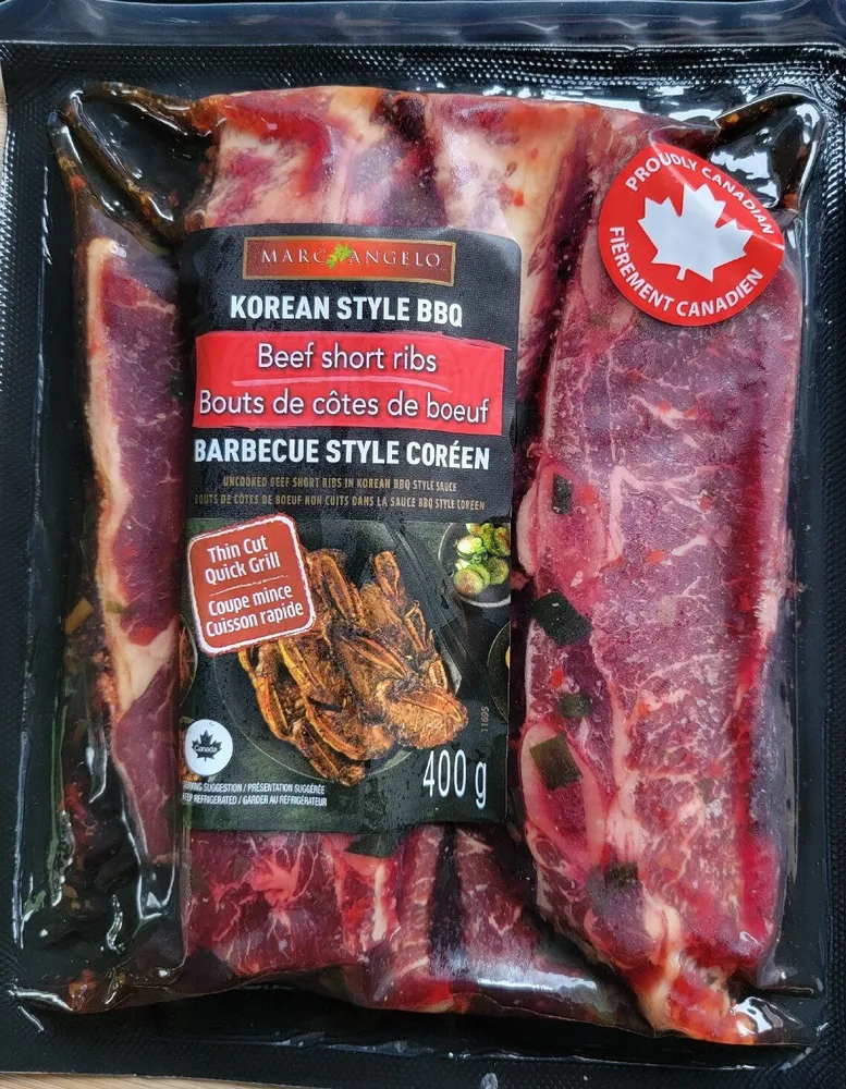Korean Style BBQ Beef Short Ribs