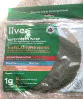 Super Green Vegetable Wrap