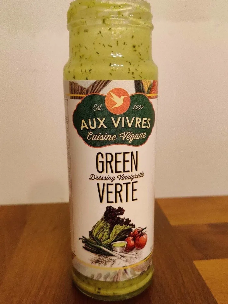 Green dressing vinaigrette verte