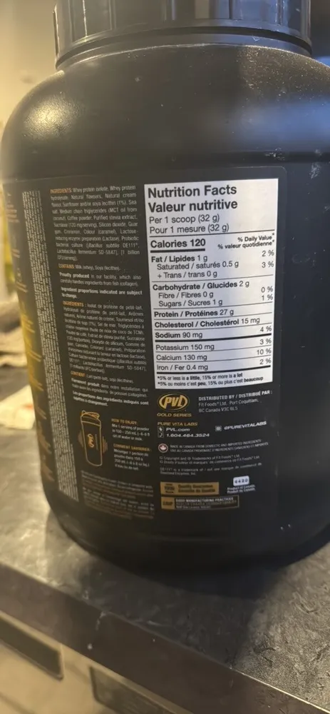 Premium Whey Protein Isolate Shake