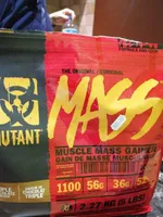 Mutant Mass 2,270 KG PVL Mutant (triple Chocolat - 2.27 KG)