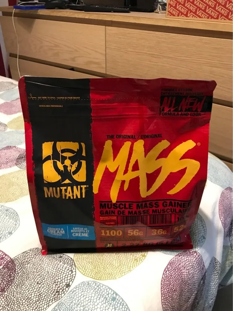 Muscle Mass Gainer Cookies & Cream Flavour