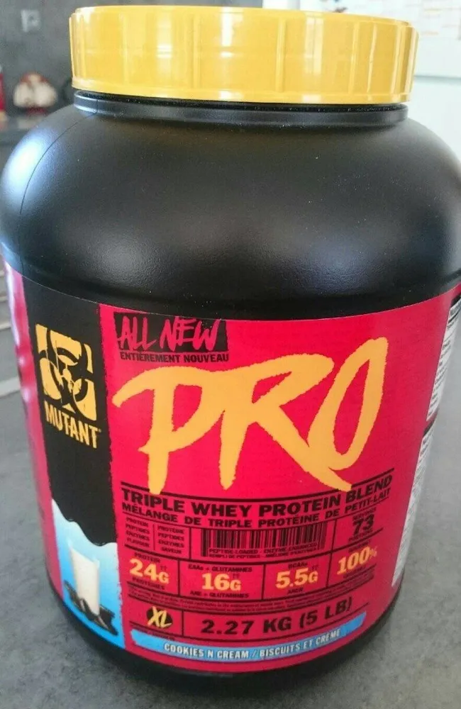 Triple whey protein blend