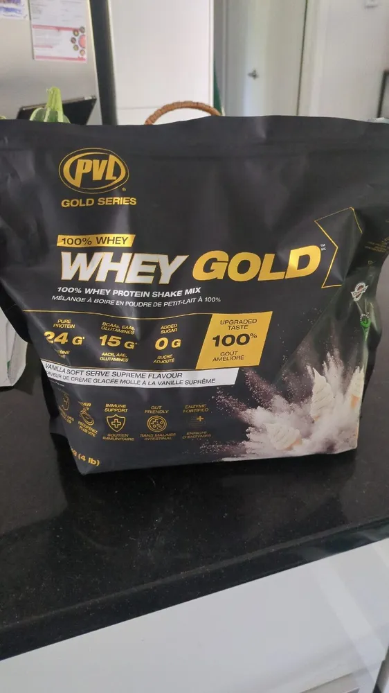 Whey Gold Vanilla Soft Serve Flavour