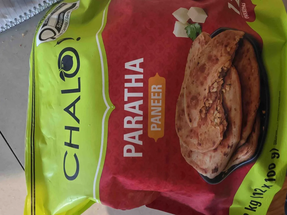 Paneer paratha
