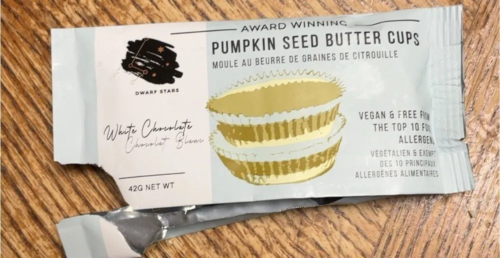 Pumpkin seed butter cups