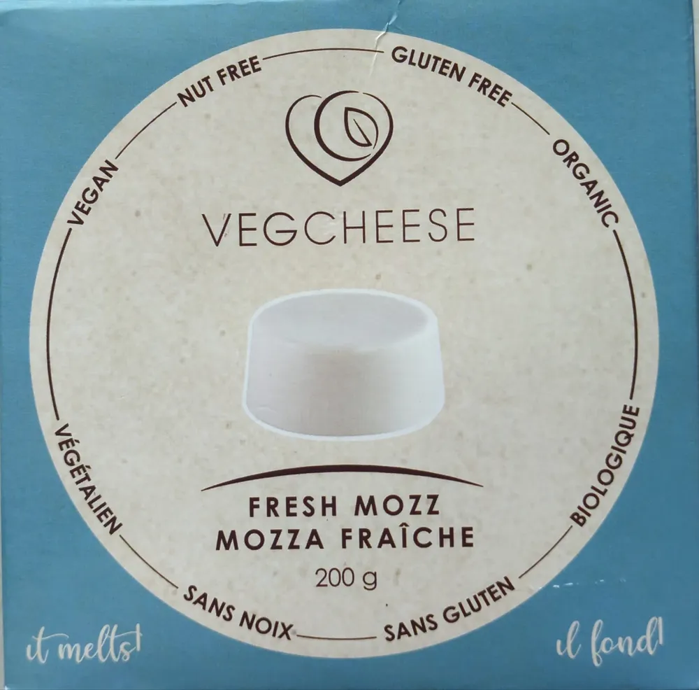 Mozza Fraîche - Alternative au fromage sans produits laitiers