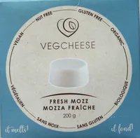 Mozza Fraîche - Alternative au fromage sans produits laitiers