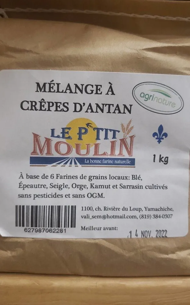 Mélange à crêpes d'antan