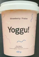 Strawberry Plant Based Cultured Coconut