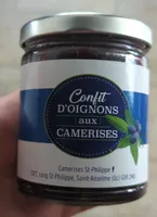 Confit d'oignons aux camerises