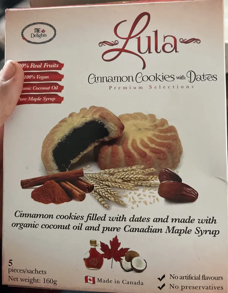 Cinnamon Cookies With Date