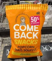Come back snacks triple cheddar