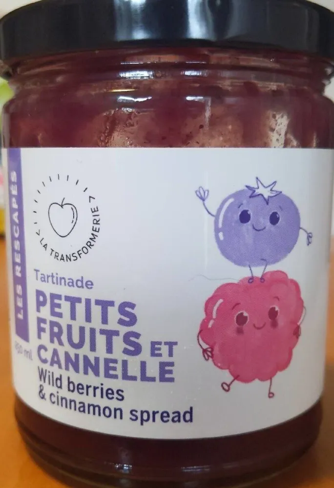 Tartinade petits fruits et cannelle