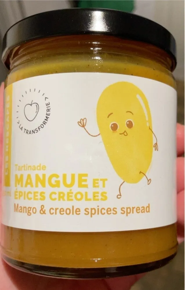 Tartinade mangue