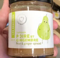 Tartinade poire et gingembre