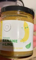 Tartinade bananes et lime