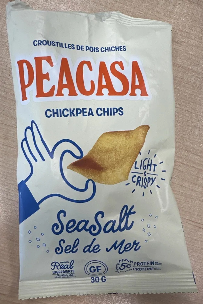 Sea Salt Chickpea Chips