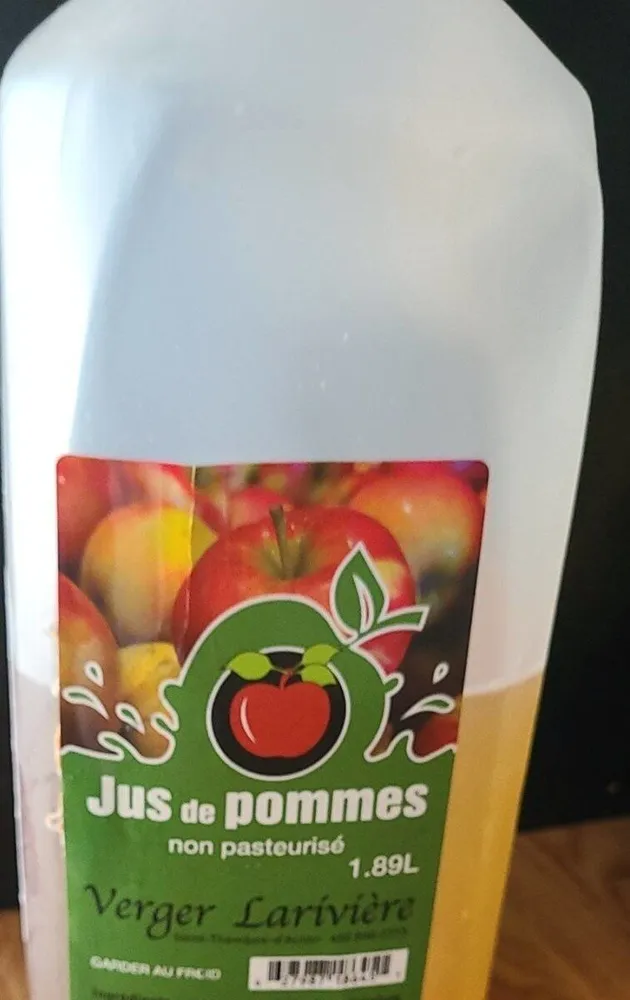 Jus de pommes larivieres