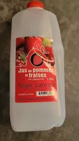 Jus de pommes et fraises