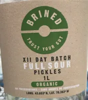XII Day Batch Full Sour Pickles