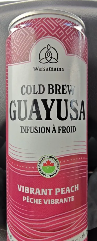 Cold Brew Guayusa - Vibrant Peach