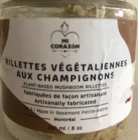 Rillettes vegetaliennes aux champignons