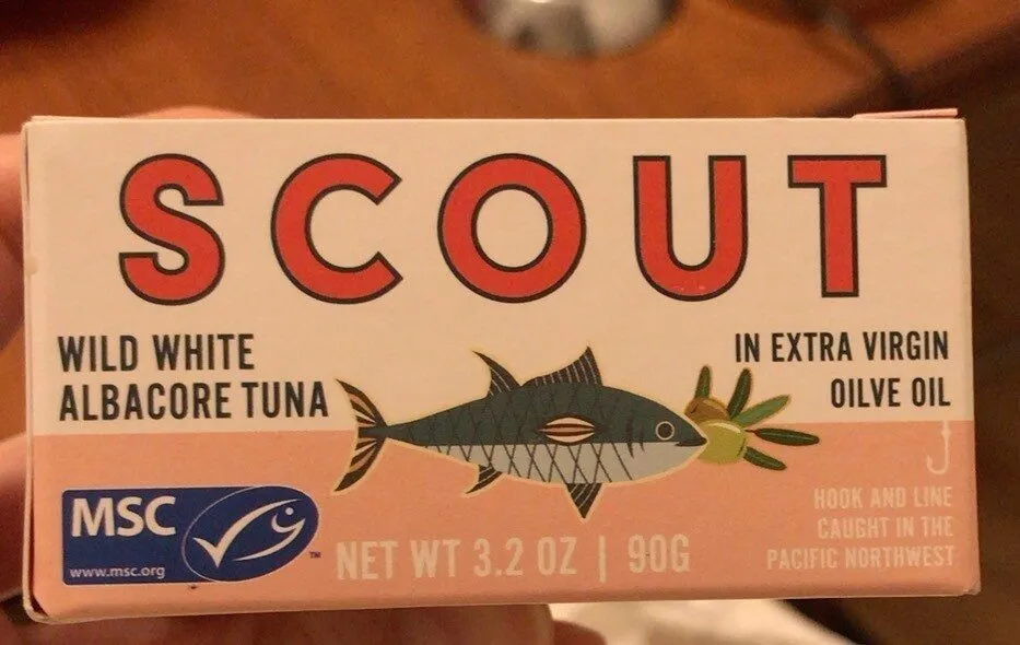 Wild white albacore tuna