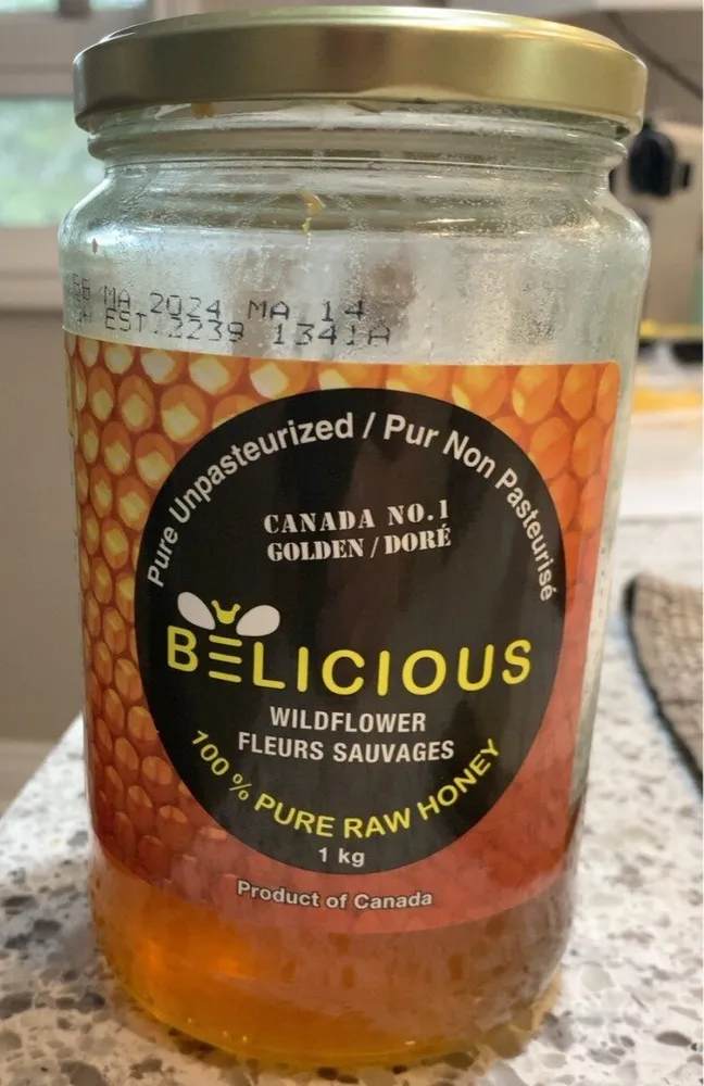 Wildflower Pure Unpasteurized Honey