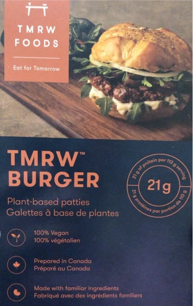 Tmrw burger