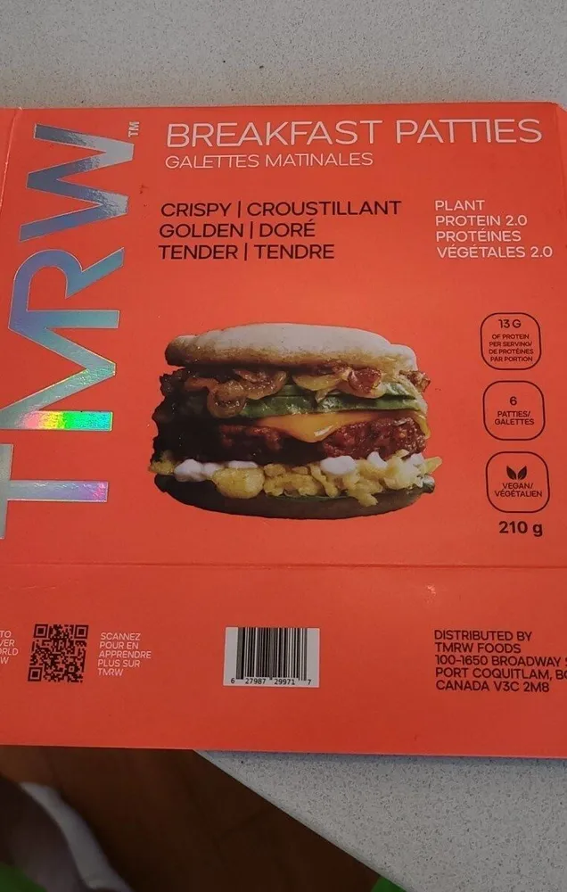 TMRW Breakfast Patties
