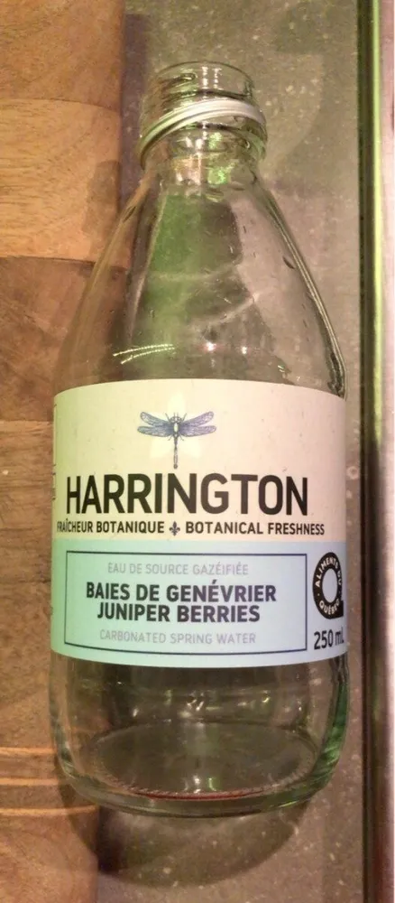 Eau de source gazéifiée