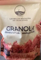 Granola érable et lin