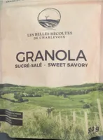 Granola sucré salé