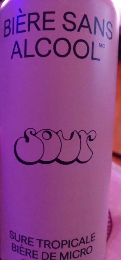 Bière non alcoolisée tropical