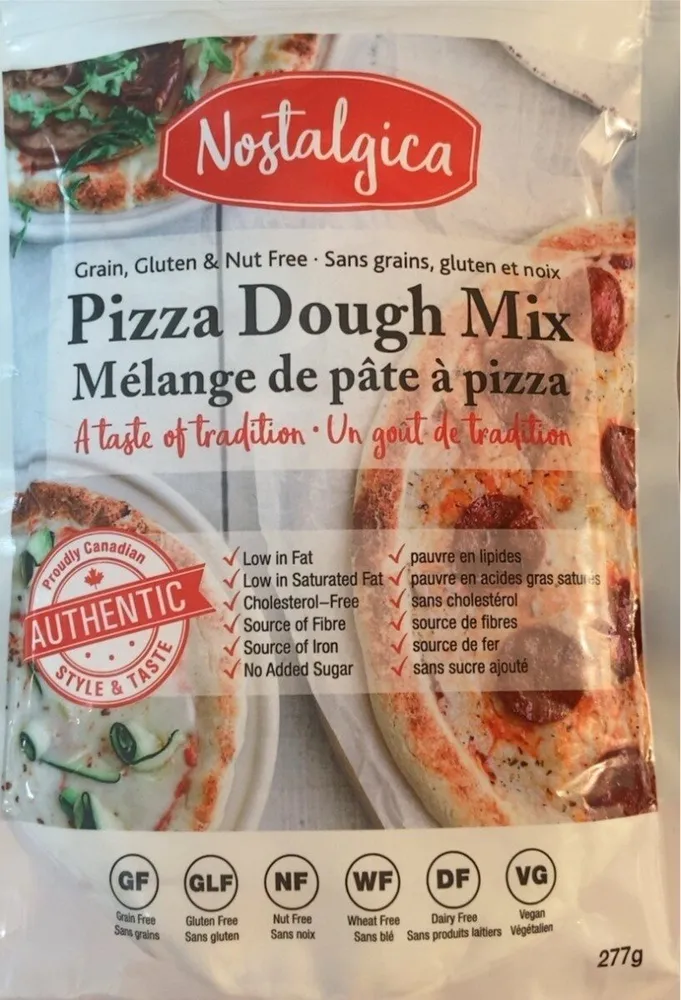 Pizza dough mix