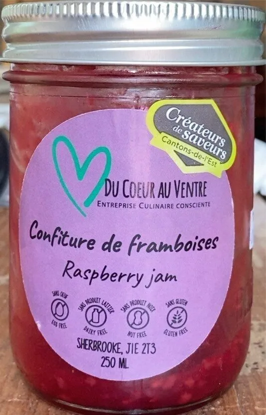 Confiture de framboises
