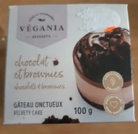 Gâteau onctueux chocolat et brownies